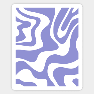 liquid pattern - purple Sticker